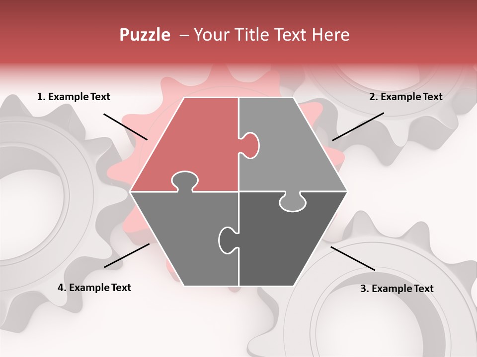 Relation Metallic Assembly PowerPoint Template