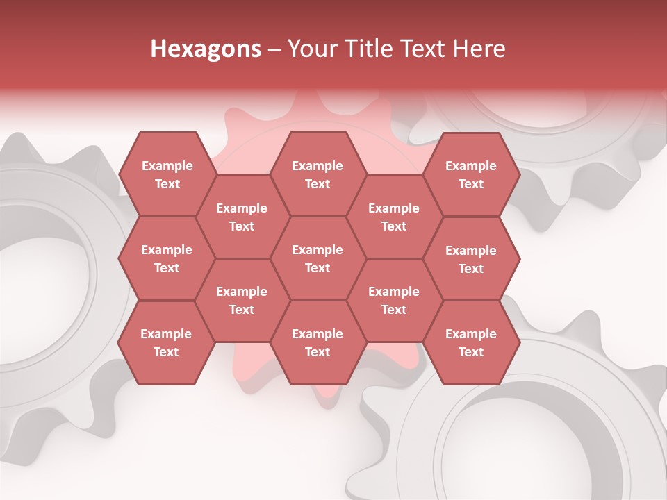 Relation Metallic Assembly PowerPoint Template