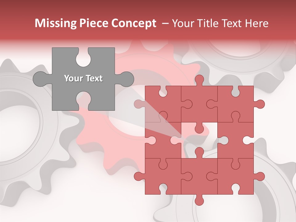 Relation Metallic Assembly PowerPoint Template