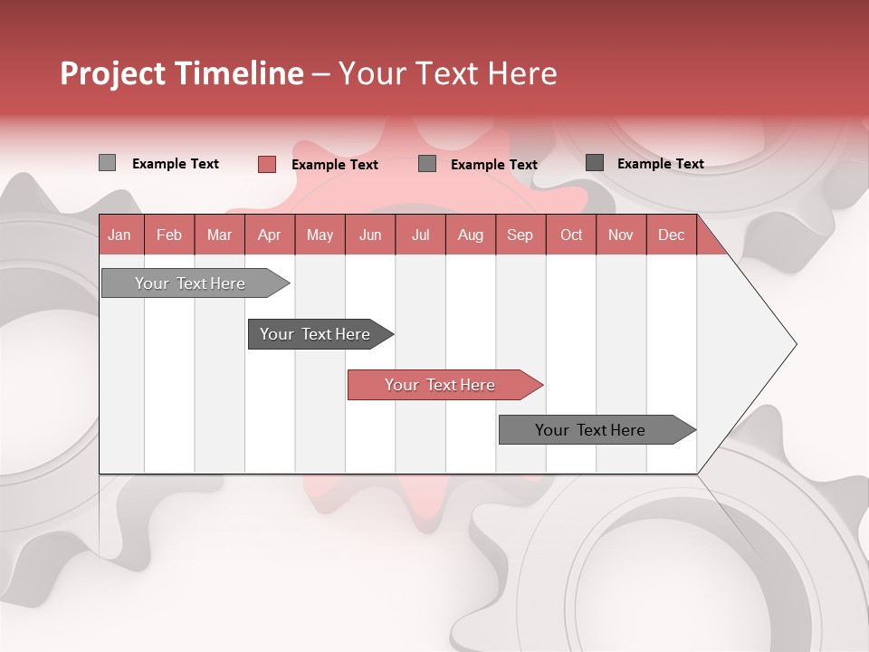 Relation Metallic Assembly PowerPoint Template
