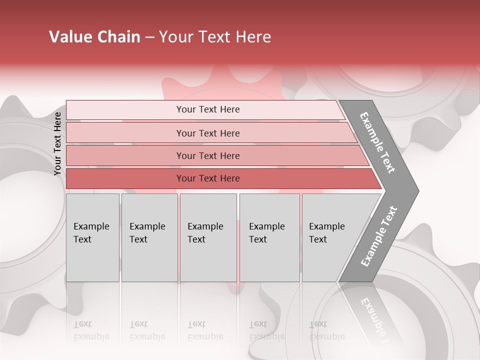Relation Metallic Assembly PowerPoint Template