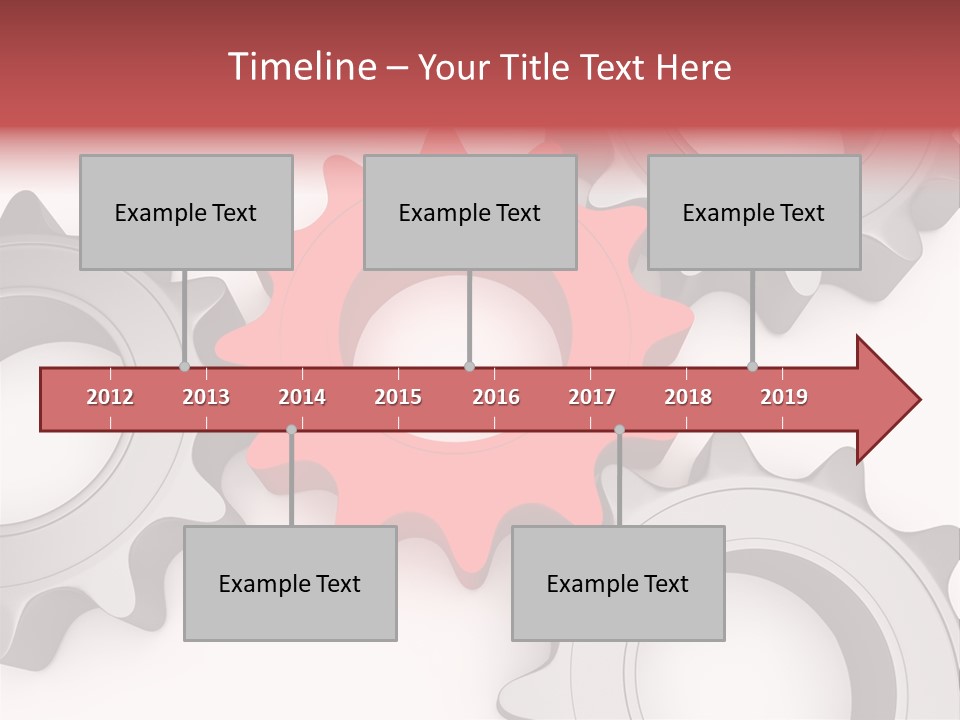 Relation Metallic Assembly PowerPoint Template