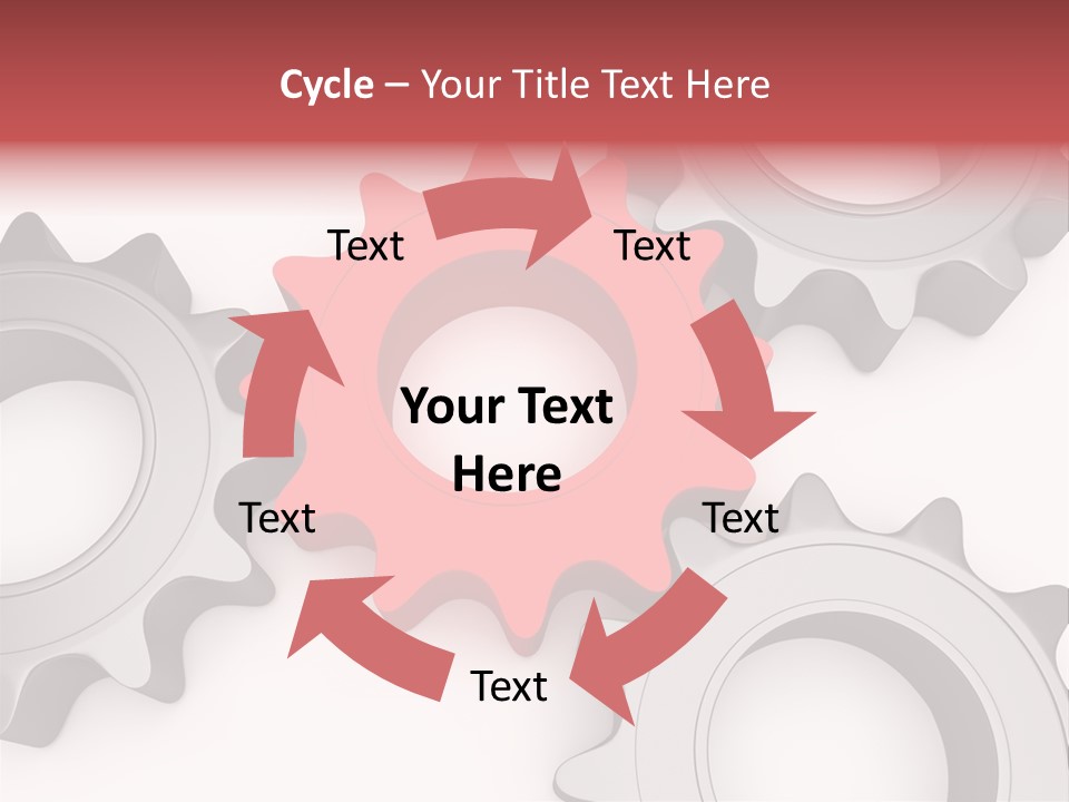 Relation Metallic Assembly PowerPoint Template