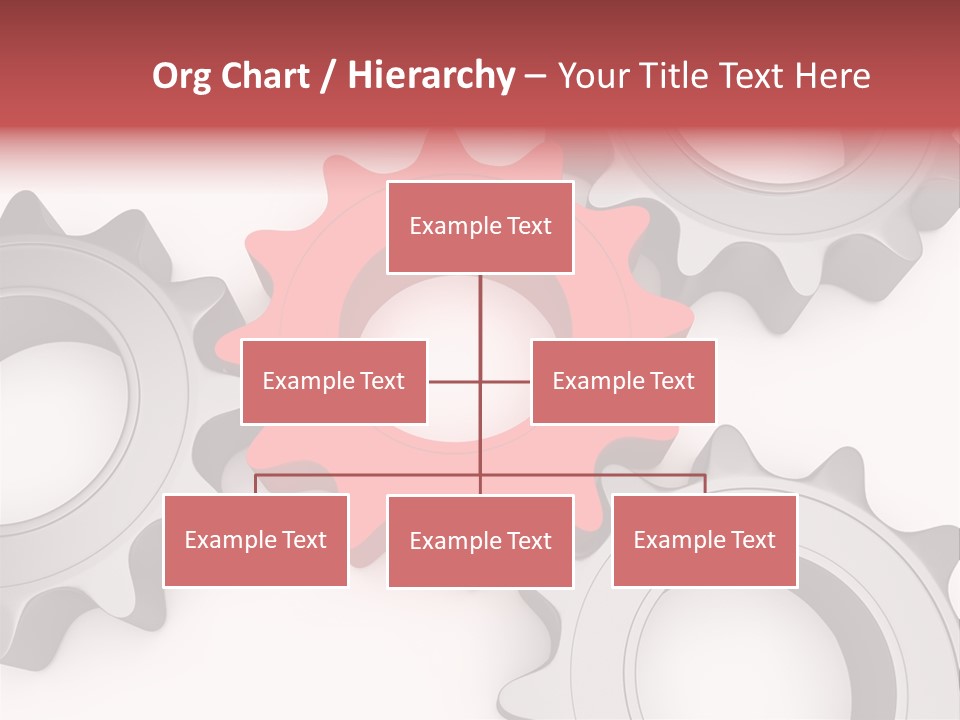 Relation Metallic Assembly PowerPoint Template