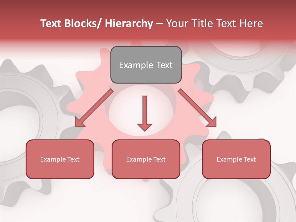 Relation Metallic Assembly PowerPoint Template