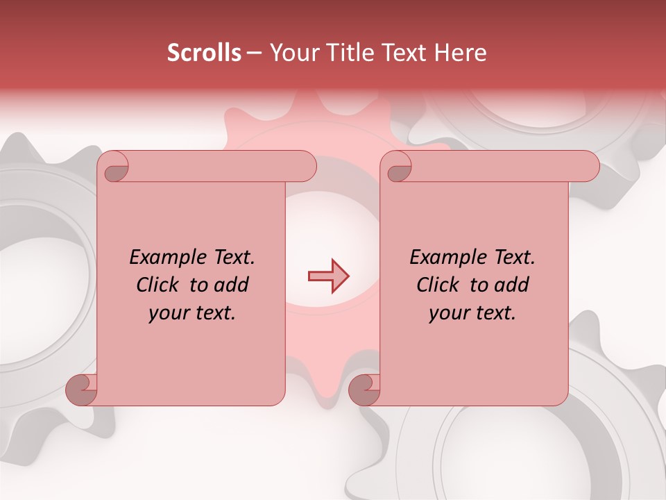 Relation Metallic Assembly PowerPoint Template