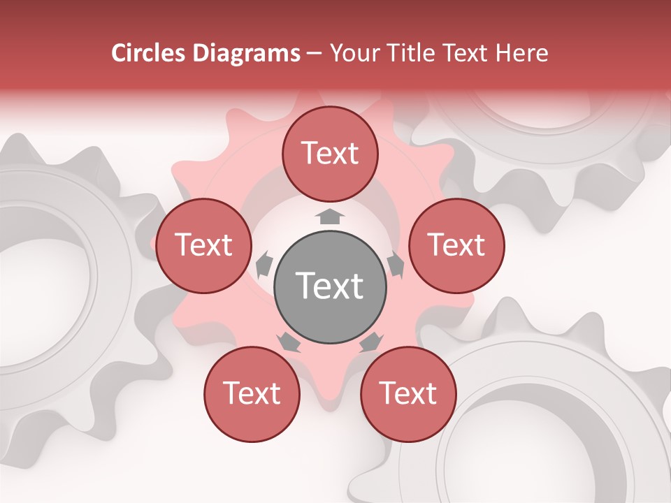 Relation Metallic Assembly PowerPoint Template