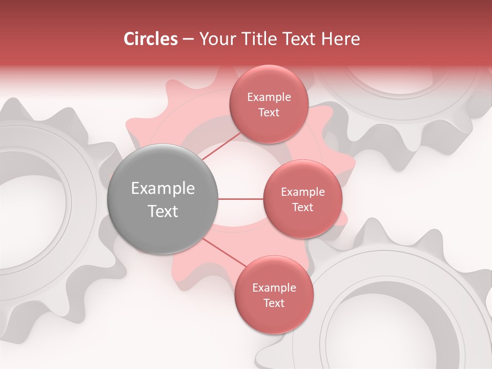 Relation Metallic Assembly PowerPoint Template