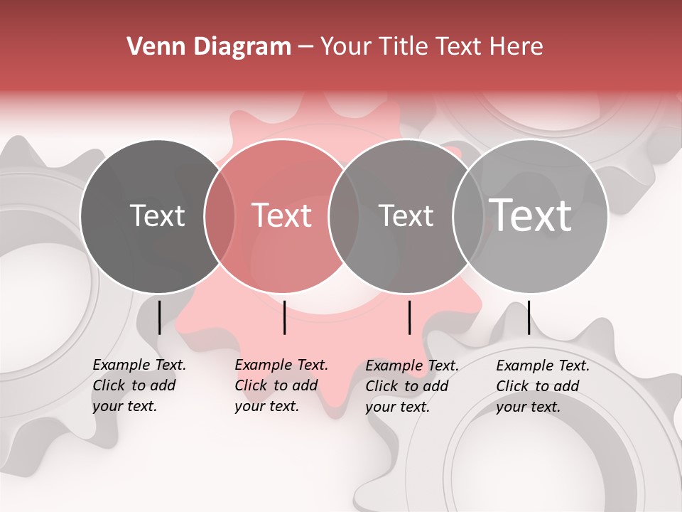 Relation Metallic Assembly PowerPoint Template