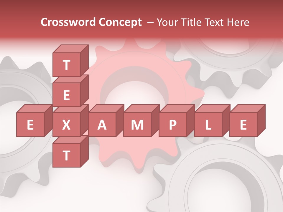 Relation Metallic Assembly PowerPoint Template