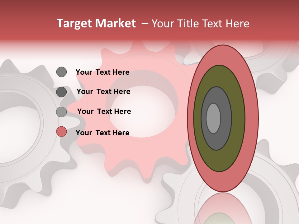 Relation Metallic Assembly PowerPoint Template