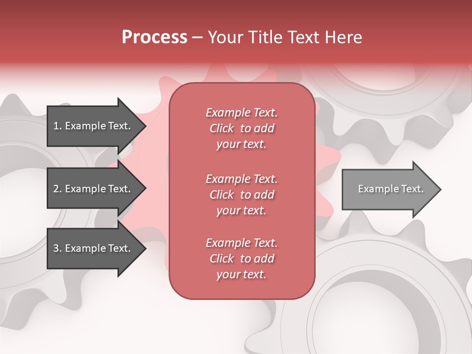 Relation Metallic Assembly PowerPoint Template