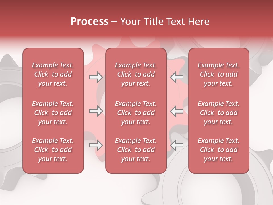 Relation Metallic Assembly PowerPoint Template
