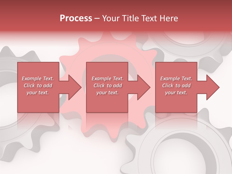 Relation Metallic Assembly PowerPoint Template