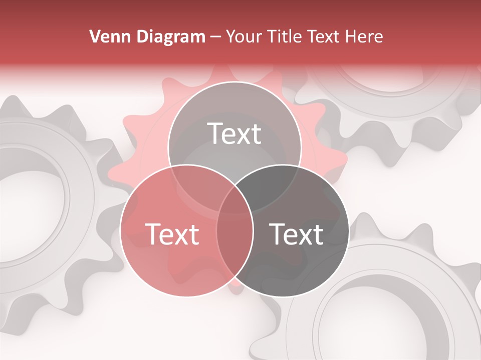 Relation Metallic Assembly PowerPoint Template