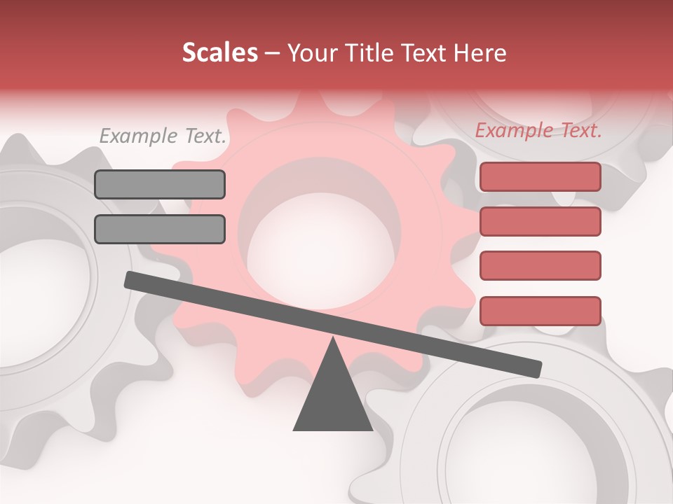 Relation Metallic Assembly PowerPoint Template