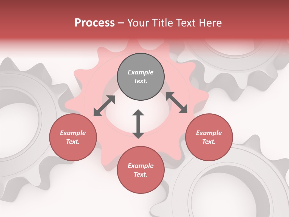 Relation Metallic Assembly PowerPoint Template