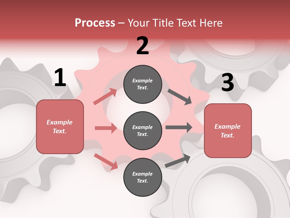 Relation Metallic Assembly PowerPoint Template