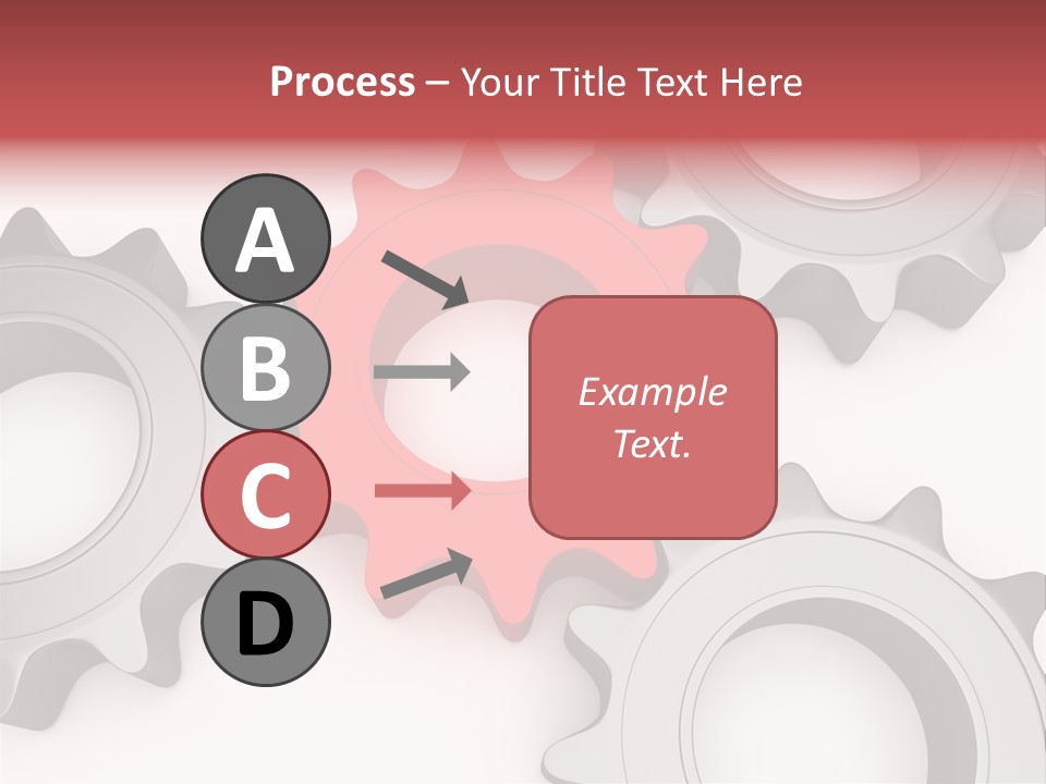 Relation Metallic Assembly PowerPoint Template