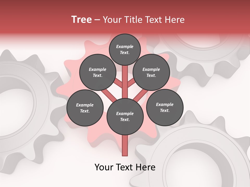 Relation Metallic Assembly PowerPoint Template