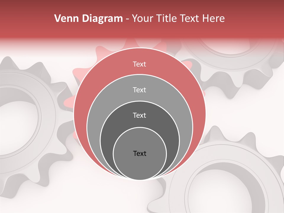 Relation Metallic Assembly PowerPoint Template