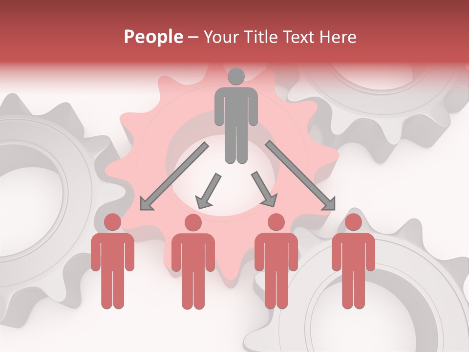 Relation Metallic Assembly PowerPoint Template