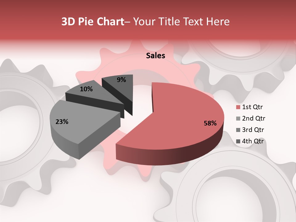 Relation Metallic Assembly PowerPoint Template