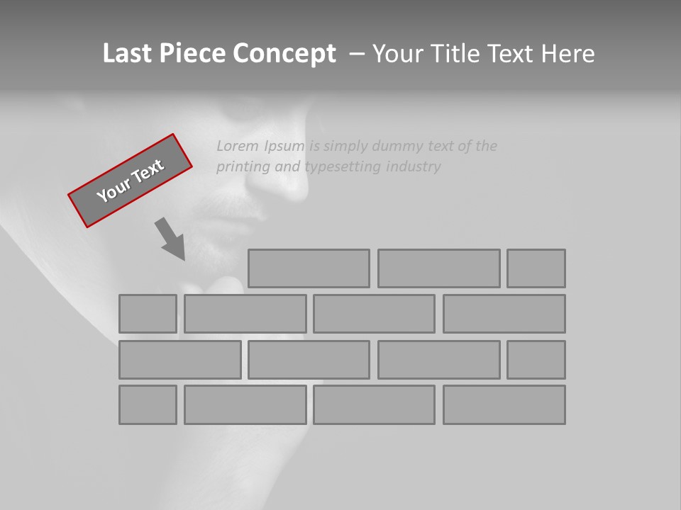 Sadness Frustration Lonely PowerPoint Template