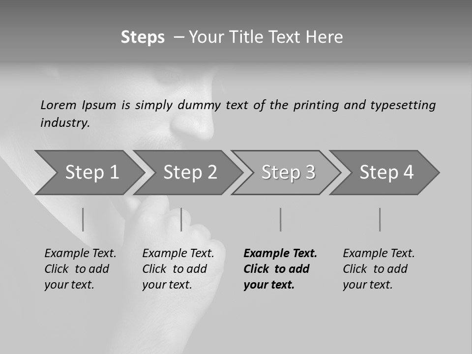 Sadness Frustration Lonely PowerPoint Template
