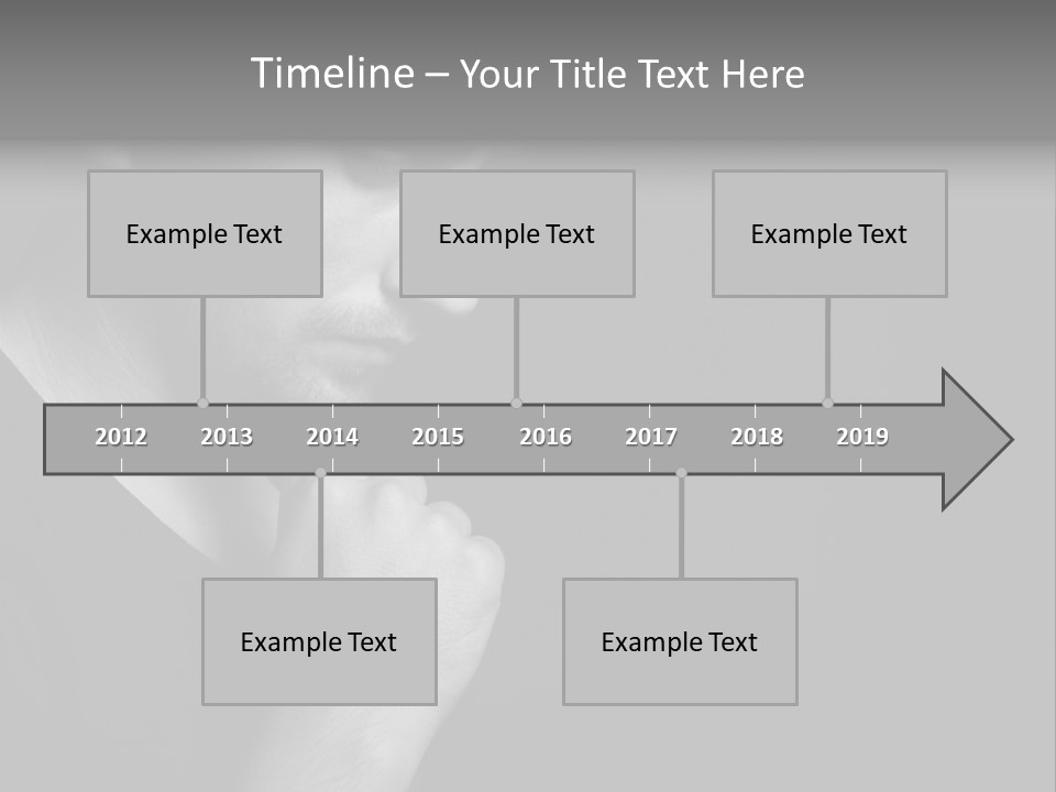 Sadness Frustration Lonely PowerPoint Template