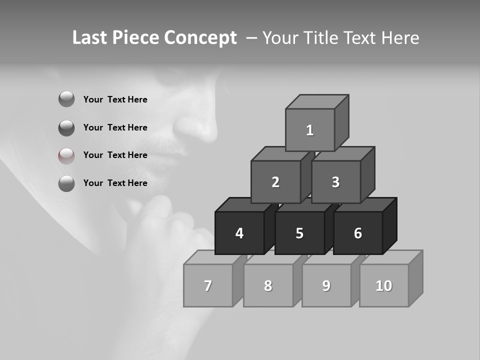 Sadness Frustration Lonely PowerPoint Template
