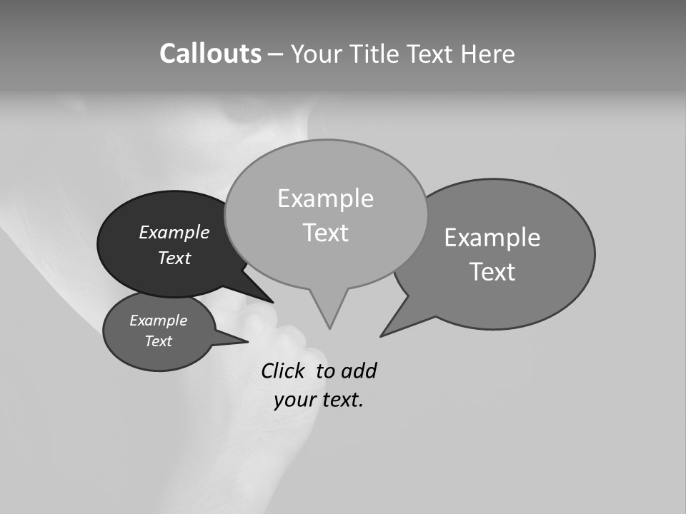 Sadness Frustration Lonely PowerPoint Template