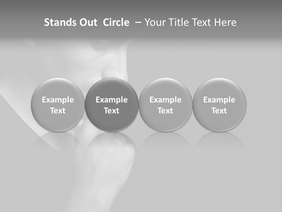 Sadness Frustration Lonely PowerPoint Template