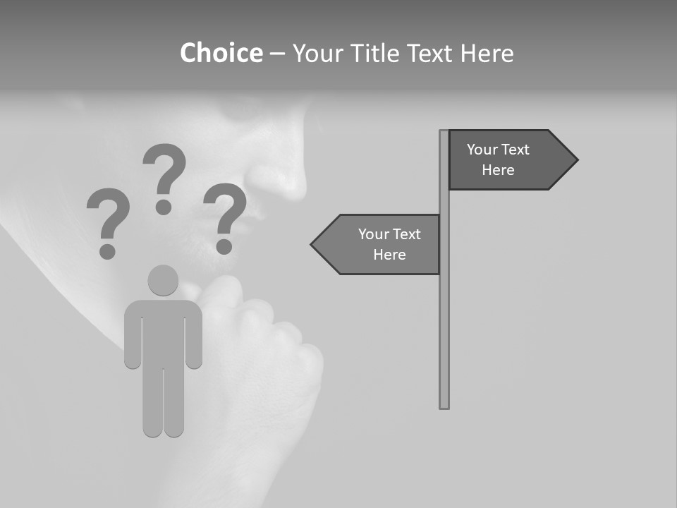 Sadness Frustration Lonely PowerPoint Template