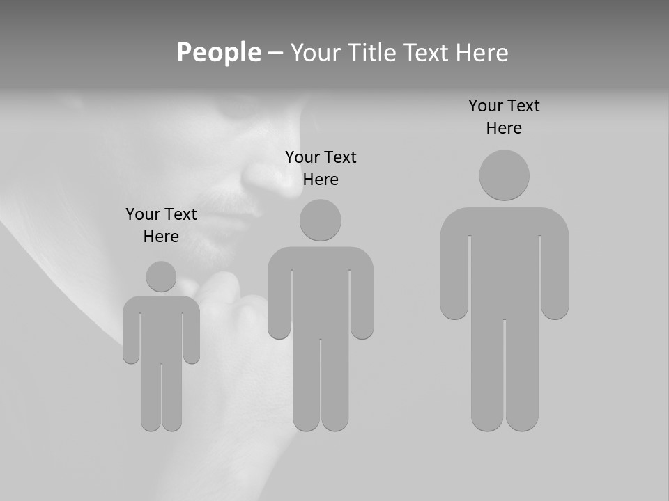 Sadness Frustration Lonely PowerPoint Template