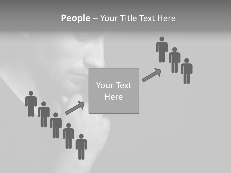 Sadness Frustration Lonely PowerPoint Template