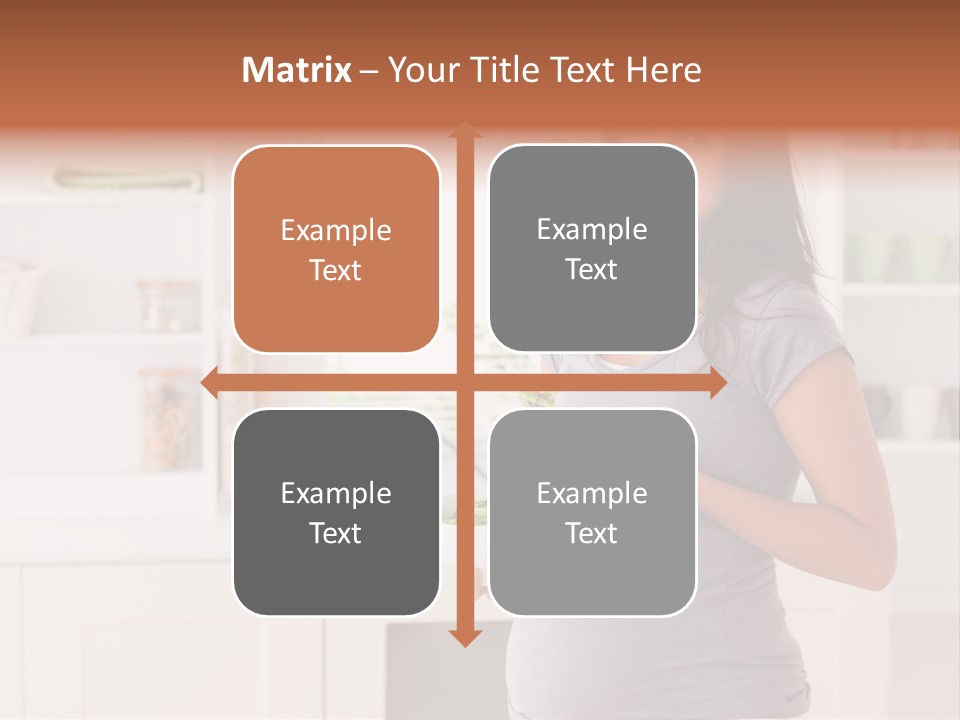 Mixed Raced Fork Ingredients PowerPoint Template
