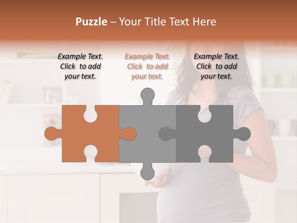 Mixed Raced Fork Ingredients PowerPoint Template