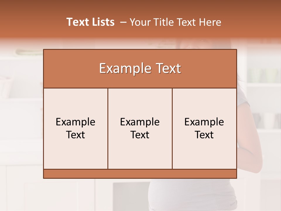 Mixed Raced Fork Ingredients PowerPoint Template