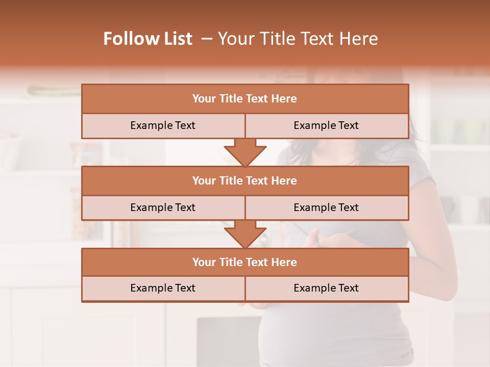 Mixed Raced Fork Ingredients PowerPoint Template
