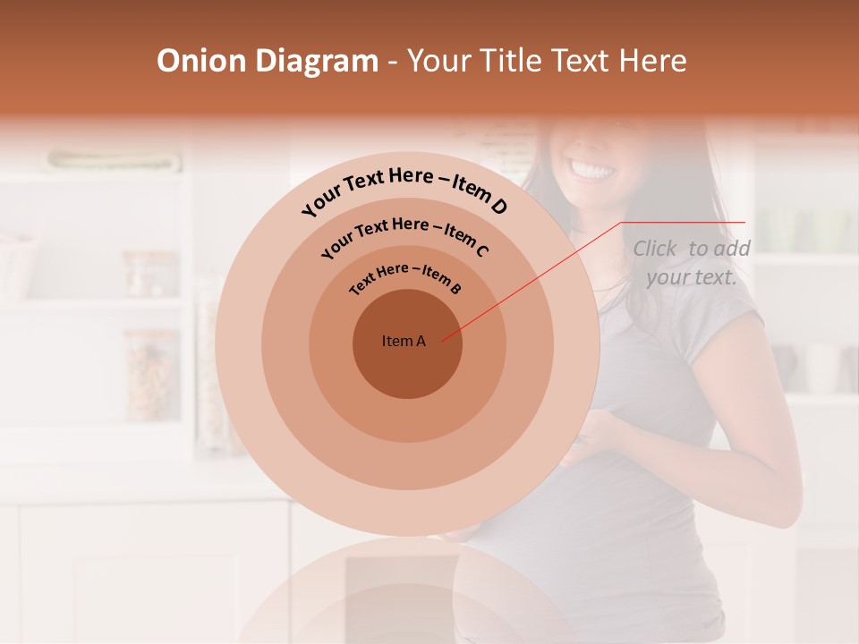 Mixed Raced Fork Ingredients PowerPoint Template