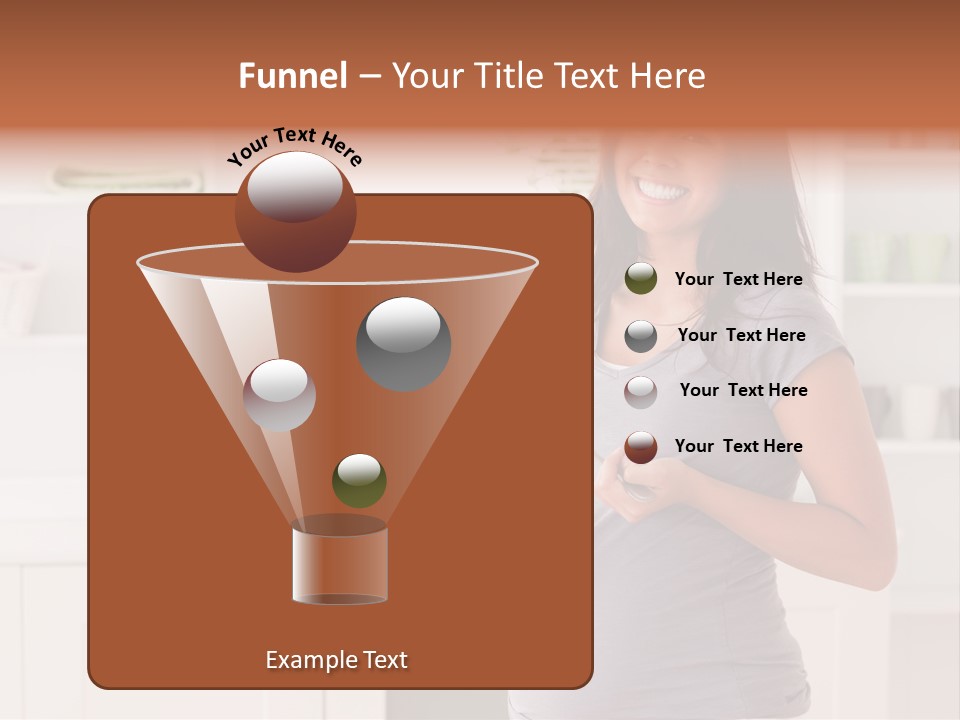 Mixed Raced Fork Ingredients PowerPoint Template
