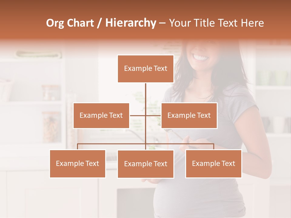Mixed Raced Fork Ingredients PowerPoint Template