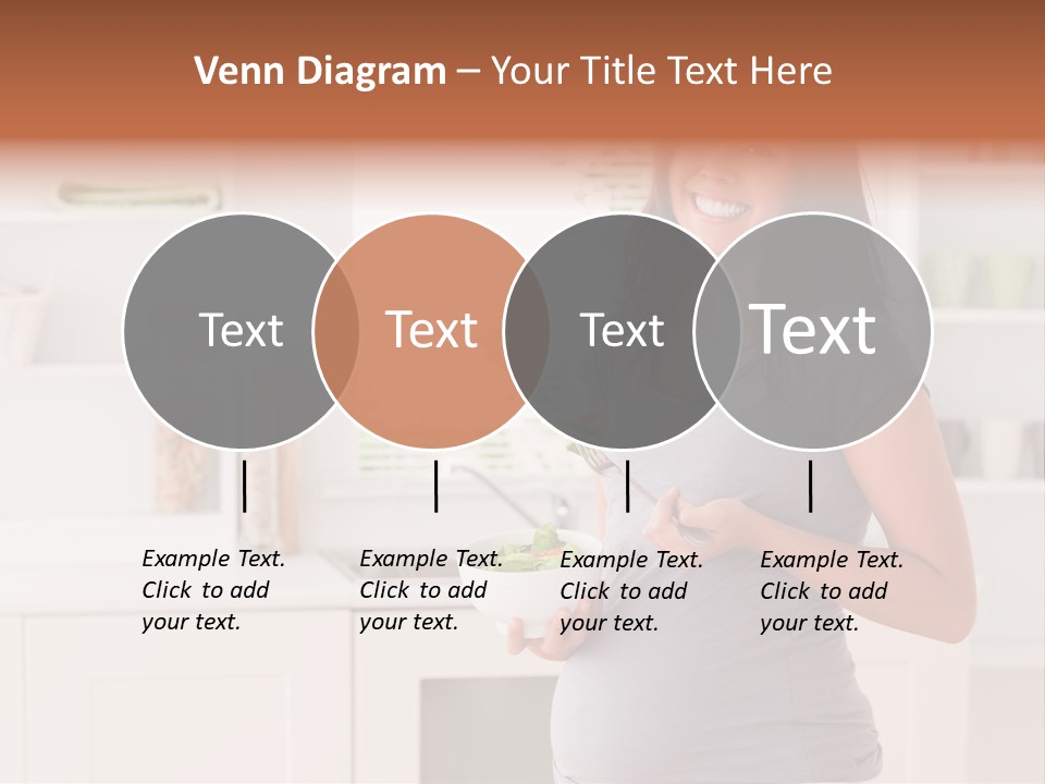 Mixed Raced Fork Ingredients PowerPoint Template