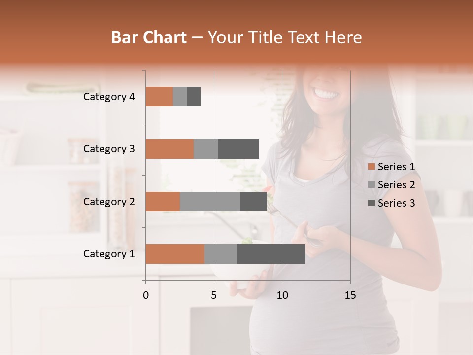 Mixed Raced Fork Ingredients PowerPoint Template