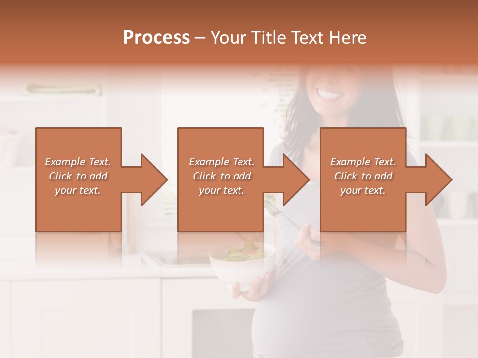 Mixed Raced Fork Ingredients PowerPoint Template