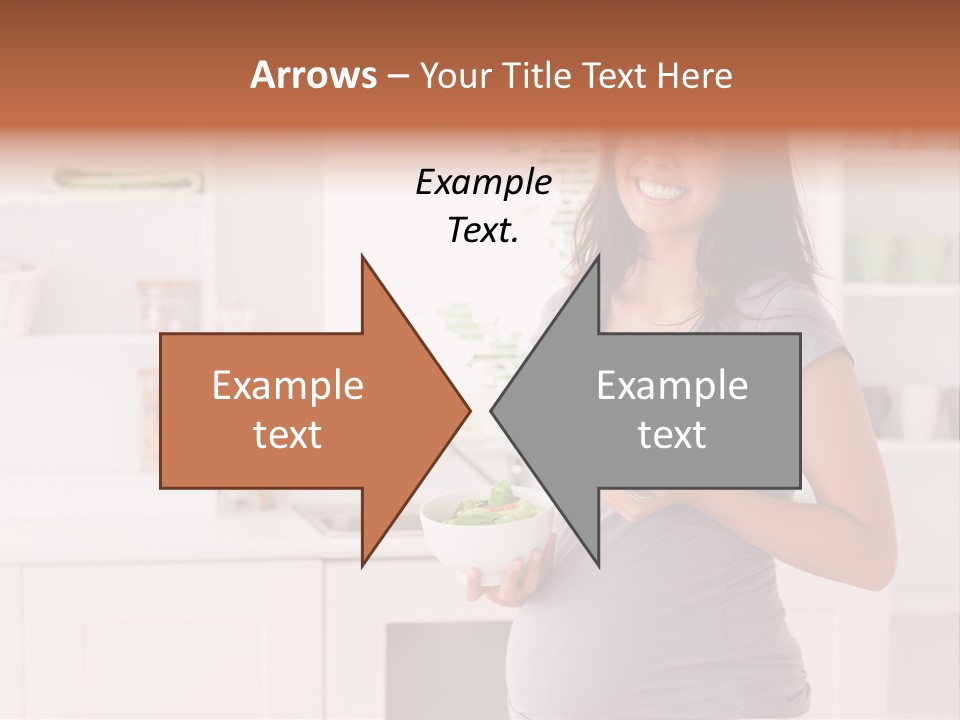 Mixed Raced Fork Ingredients PowerPoint Template