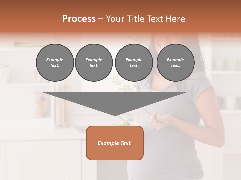 Mixed Raced Fork Ingredients PowerPoint Template