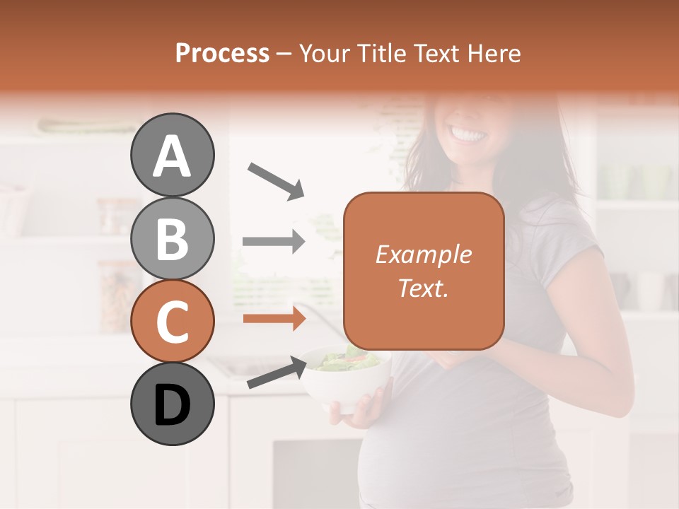 Mixed Raced Fork Ingredients PowerPoint Template