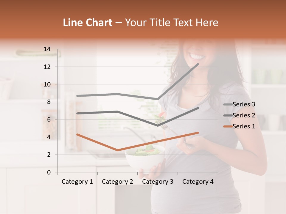Mixed Raced Fork Ingredients PowerPoint Template